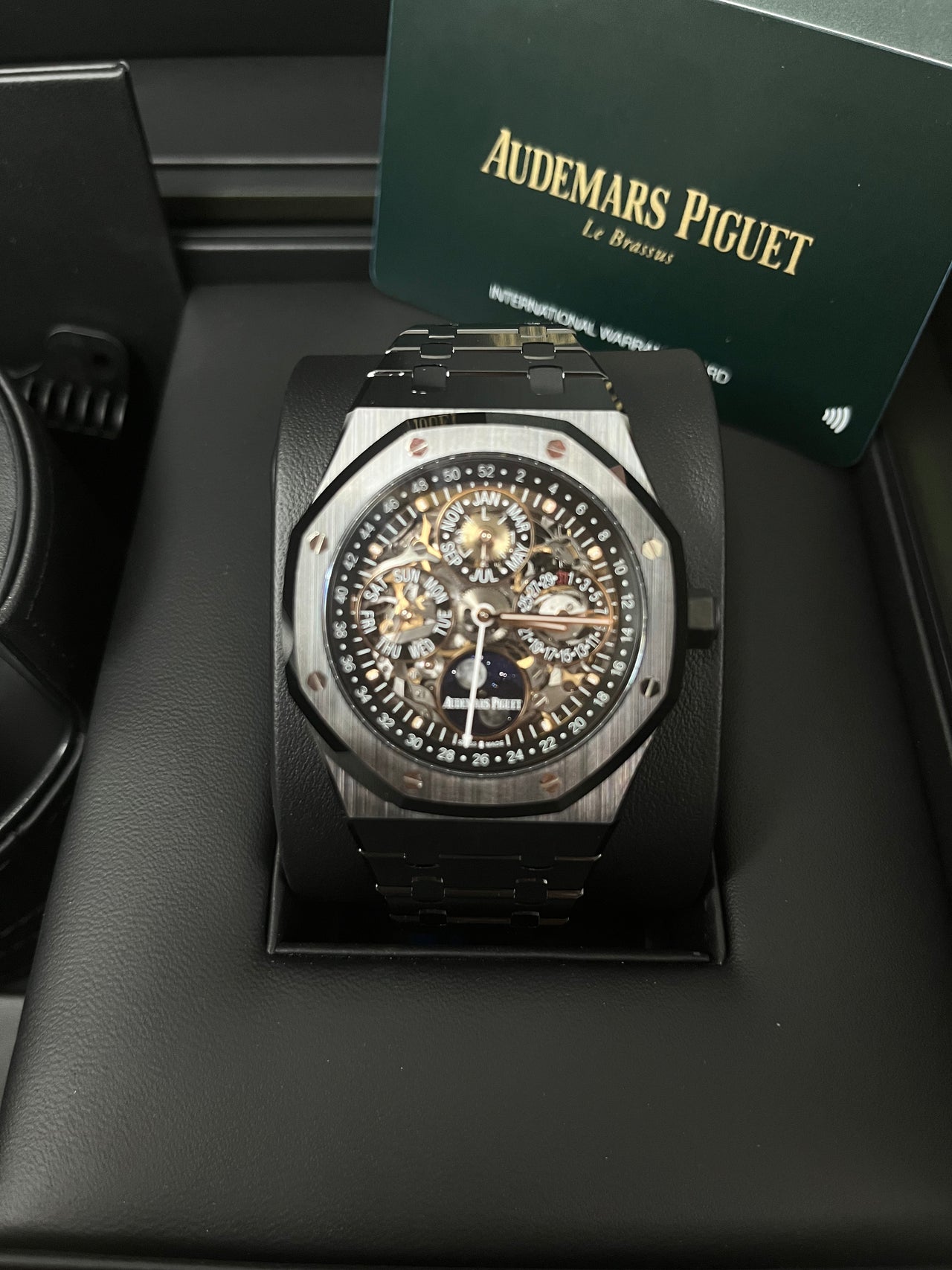 Audemars Piguet Royal Oak Perpetual Calendar Openworked (Ref# 26585CE.OO.1225CE.01)