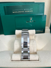 Thumbnail for Rolex Datejust Oyster 41 mm Oystersteel Mint Green Dial Fluted Bezel Oyster Bracelet (Reference # 126334)