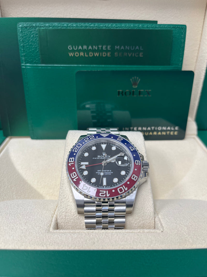 Rolex watch red and blue on sale