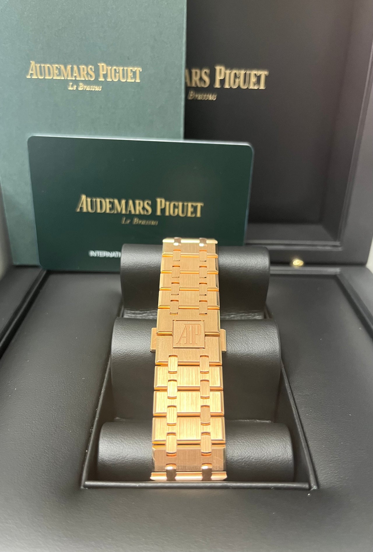 Audemars Piguet Royal Oak Tourbillon Rose Gold Grey Index Dial 26530OR.OO.1220OR.01