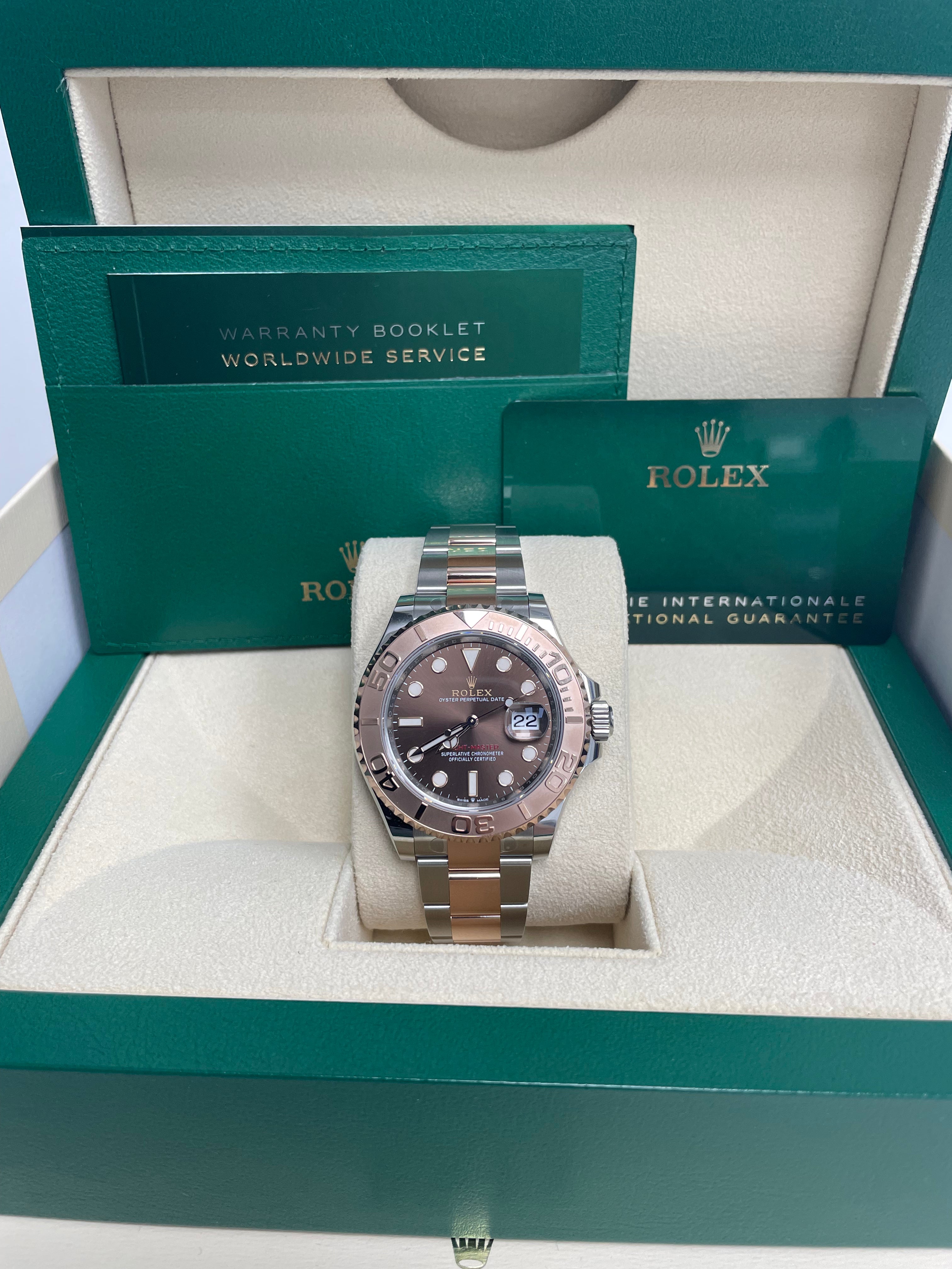 Rolex Steel and Everose Gold Rolesor - watchesoff5th