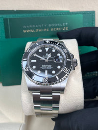 Thumbnail for Rolex Submariner 41mm Stainless Steel Date Watch - Black Dial (Ref# 126610LN)