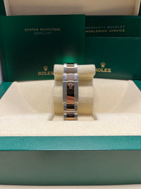 Thumbnail for Rolex Datejust 41 Oyster Bracelet Chocolate Dial Fluted Bezel (Ref # 126331-0001)