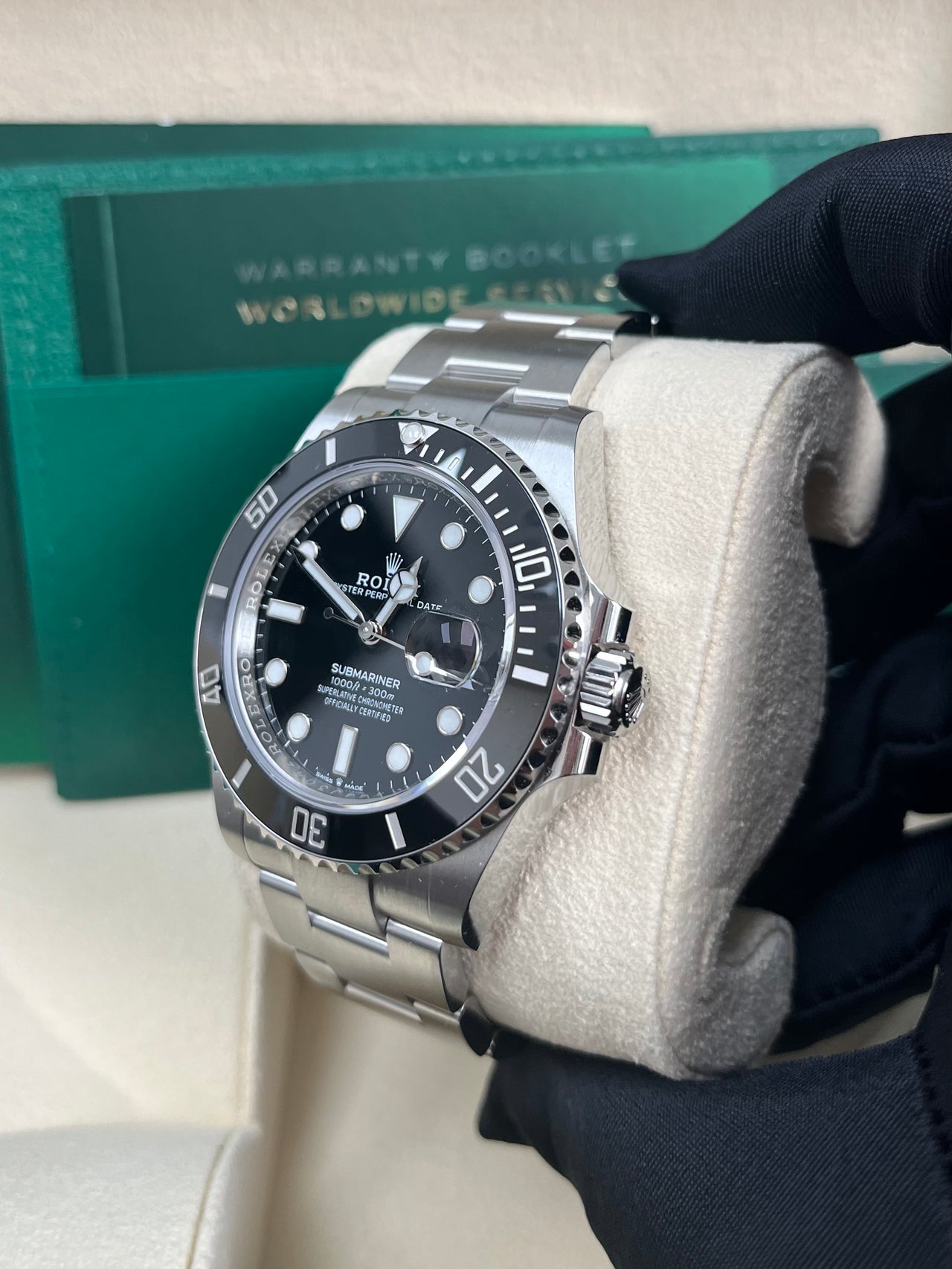 Rolex Submariner 41mm Stainless Steel Date Watch - Black Dial (Ref# 126610LN)