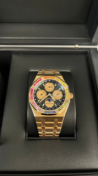 Thumbnail for Audemars Piguet ROYAL OAK Perpetual Calendar Rose Gold Rainbow Limited 20 pieces (Reference 	266140)