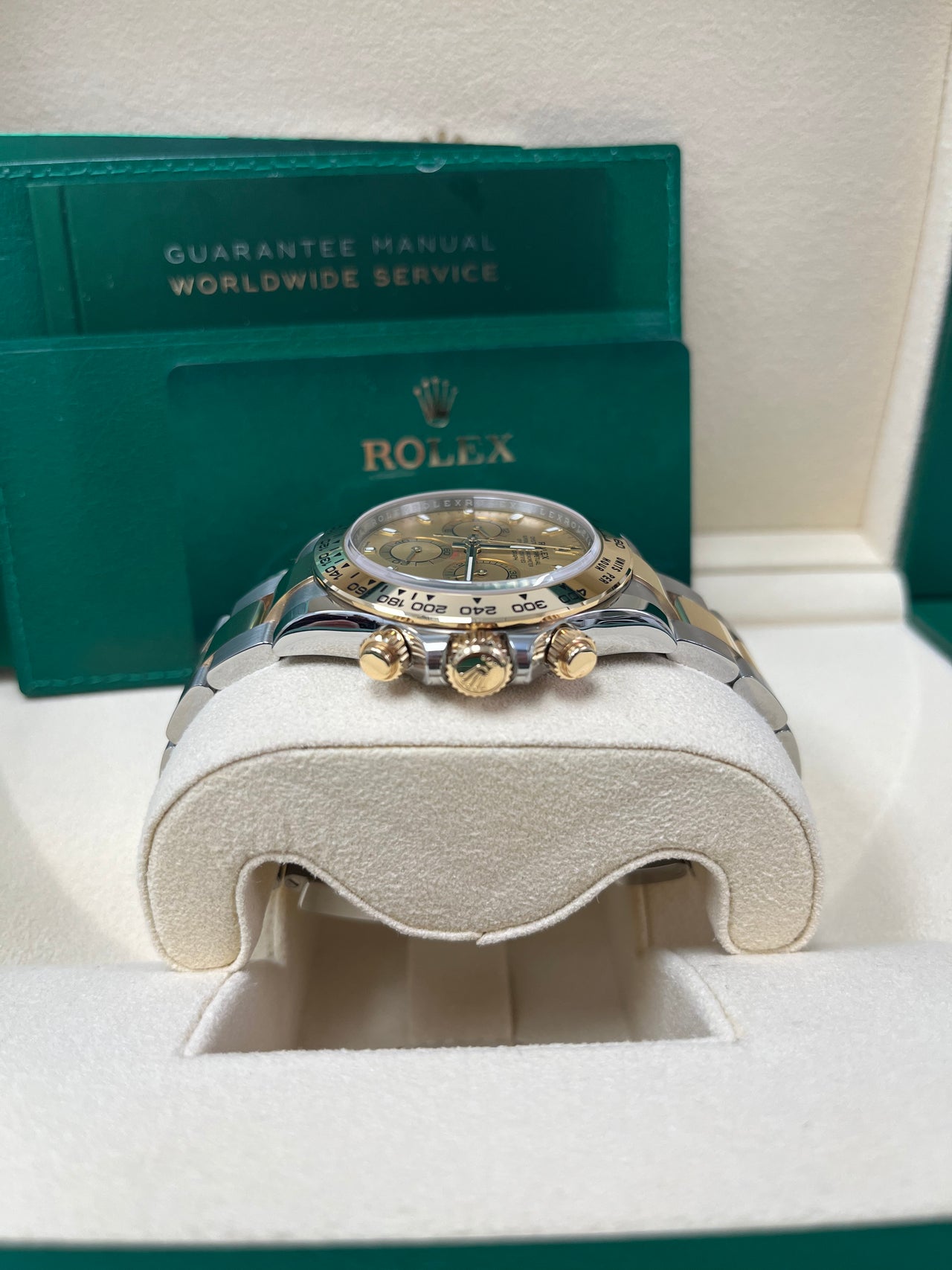 Rolex Daytona Yellow Rolesor Cosmograph Daytona 40 Watch - Champagne Index Dial 116503