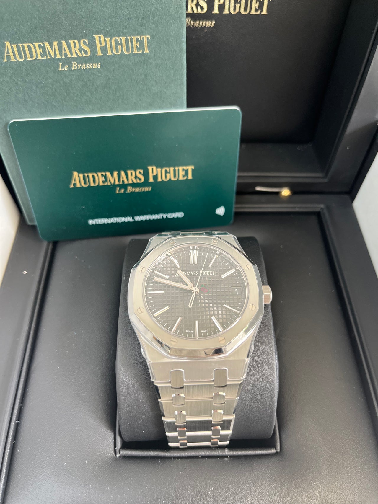 Audemars Piguet ROYAL OAK SELFWINDING "50TH ANNIVERSARY Grey dial 15510ST.OO.1320ST.05