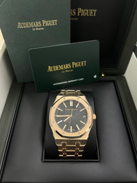 Thumbnail for Audemars Piguet Royal Oak Rose Gold 41mm New 2023 Black Dial 15510OR.OO.1320OR.04