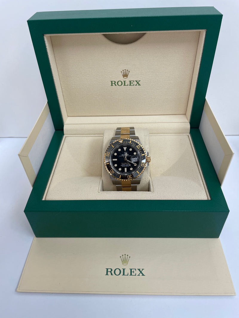 Rolex sea dweller 43mm 2025 two tone