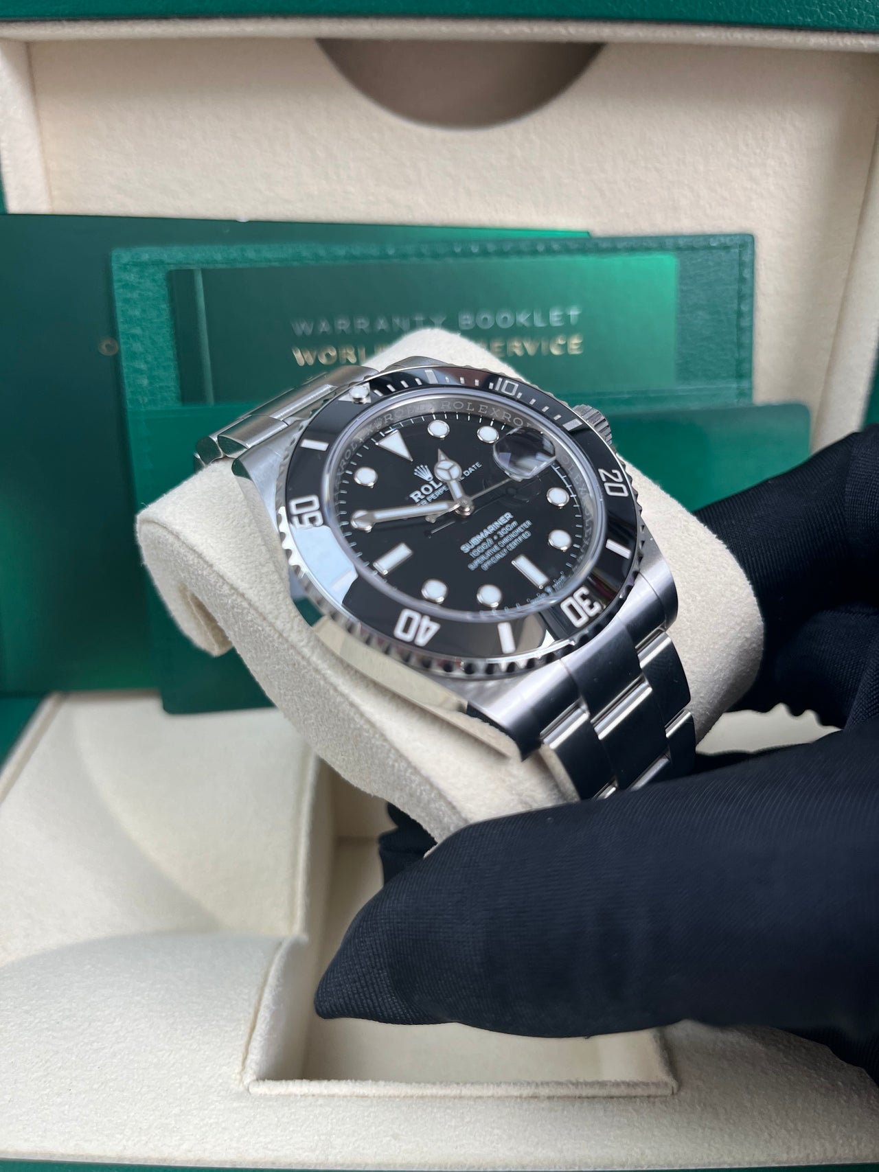 Rolex Submariner 41mm Stainless Steel Date Watch - Black Dial (Ref# 126610LN)