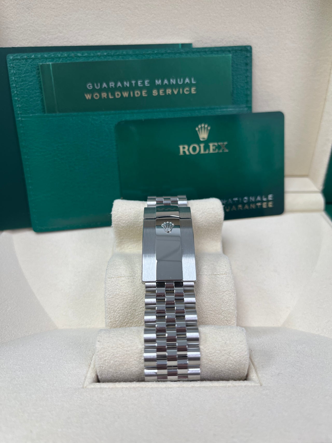 Rolex Sky-Dweller White Rolesor - Blue Index Dial - Jubilee Bracelet (Ref# 326934)