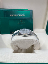 Thumbnail for Rolex Datejust 31 Diamond Bezel - White Mother-Of-Pearl Diamond Dial - Jubilee 278384rbr