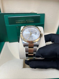 Thumbnail for Rolex Datejust 41 Two-Tone Yellow Gold & Oystersteel - Silver Dial - Index Dial (Ref# 126303)