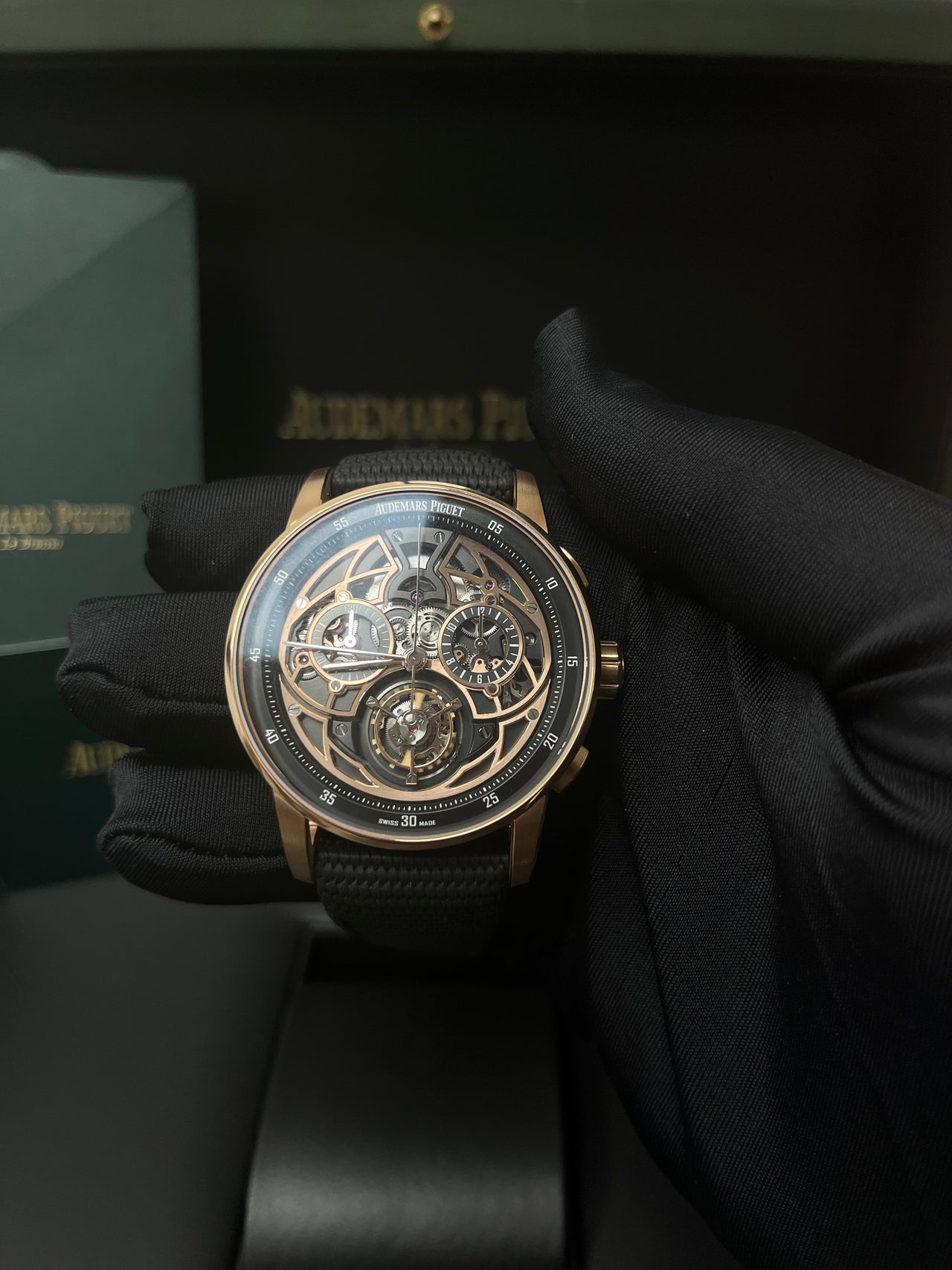 Audemars Piguet Code 11.59 SELFWINDING FLYING TOURBILLON CHRONOGRAPH LTD 50 Pieces (Ref # 26399NR.OO.D002KB.01)