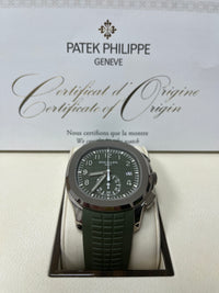 Thumbnail for Patek Philippe Aquanaut Self-Winding Green Dial Ref # 5968G-010