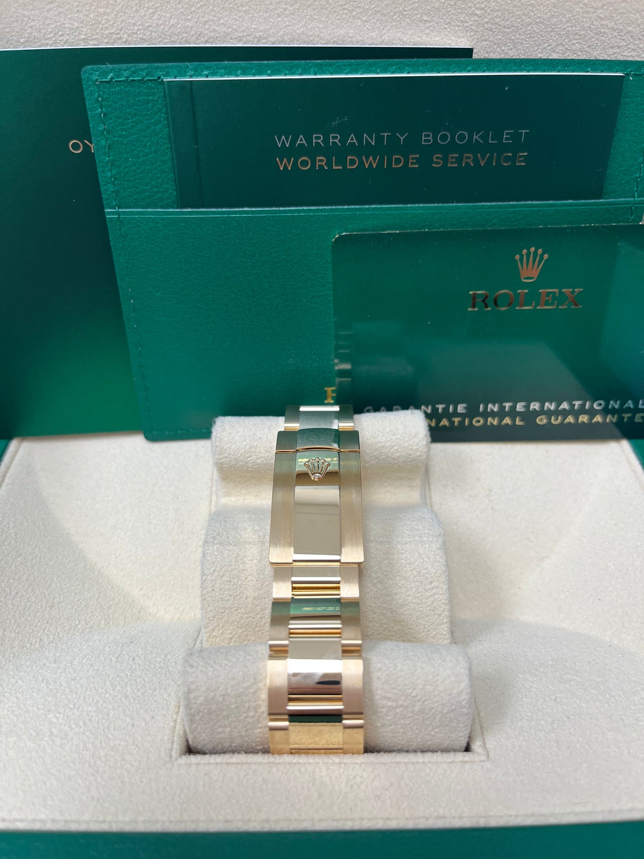 Rolex Sky-Dweller Yellow Gold - White Dial - Oyster Bracelet (Ref# 326938)