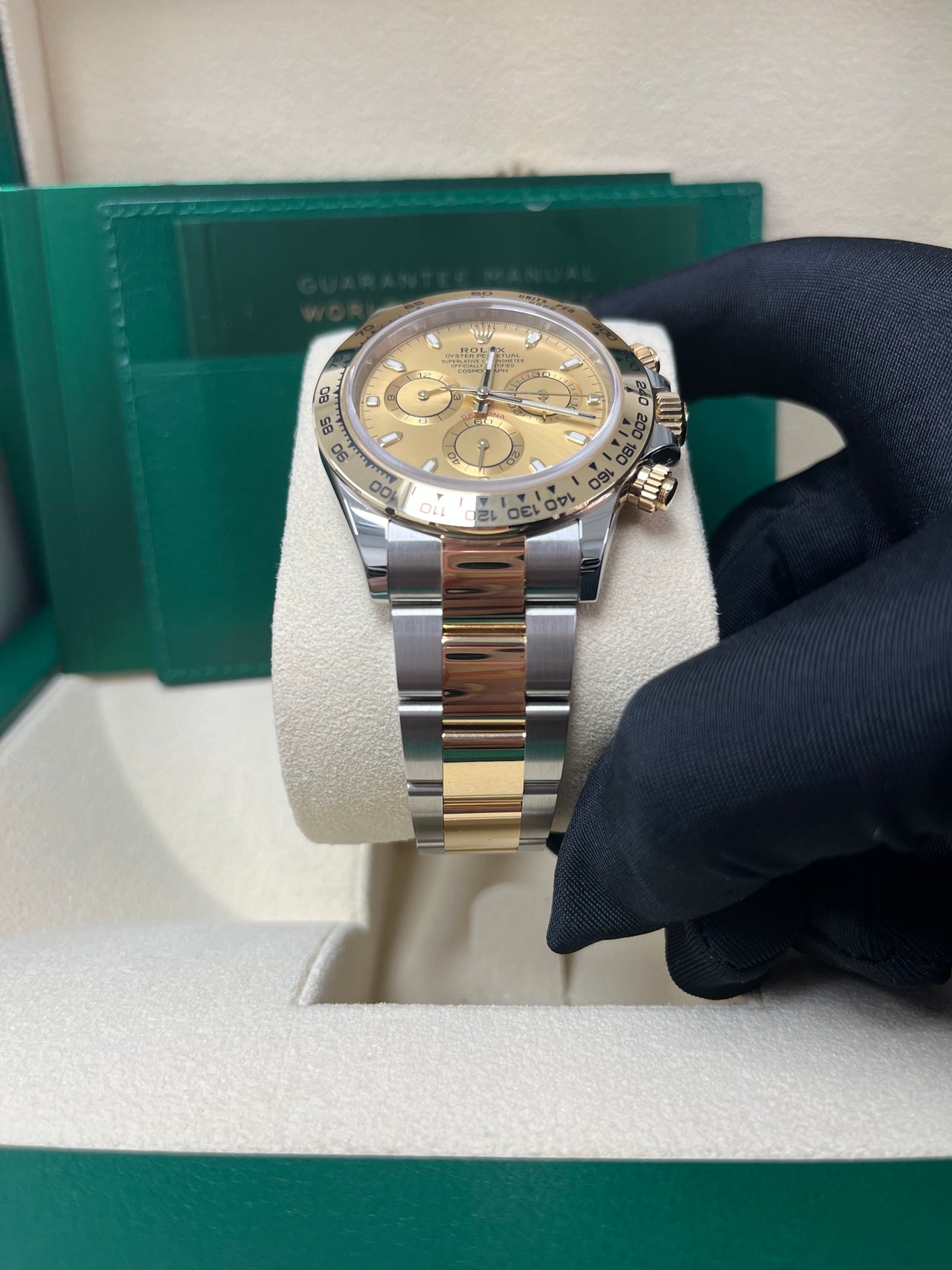 Rolex Daytona Yellow Rolesor Cosmograph Daytona 40 Watch - Champagne Index Dial 116503