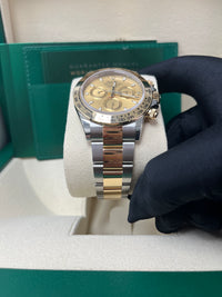 Thumbnail for Rolex Daytona Yellow Rolesor Cosmograph Daytona 40 Watch - Champagne Index Dial 116503