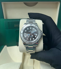 Thumbnail for Rolex Yacht-Master 40mm Platinum & Stainless Steel - Dark Rhodium Dial (Ref# 126622)