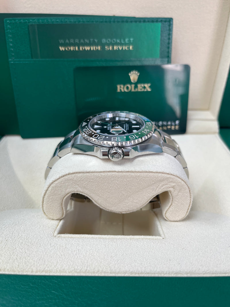 Rolex gmt master hot sale green