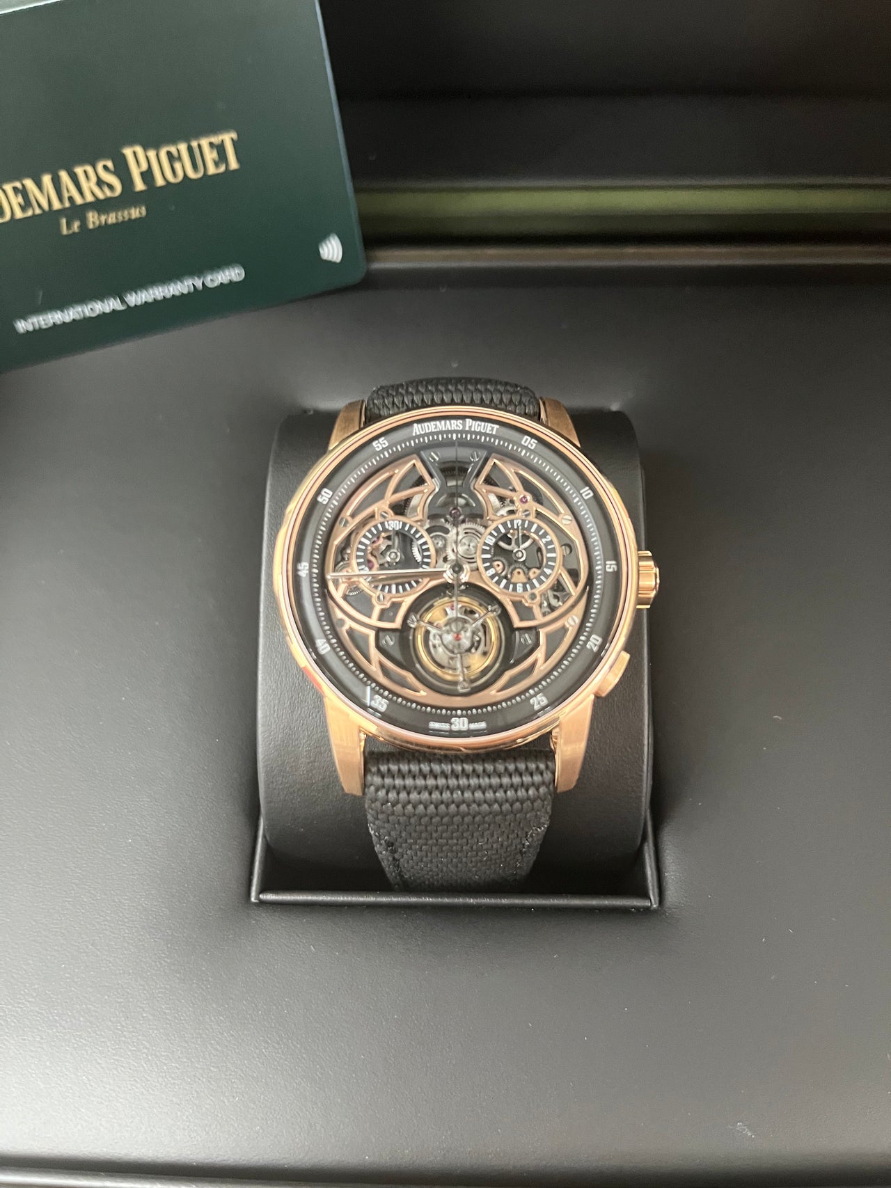 Audemars Piguet Code 11.59 SELFWINDING FLYING TOURBILLON CHRONOGRAPH LTD 50 Pieces (Ref # 26399NR.OO.D002KB.01)