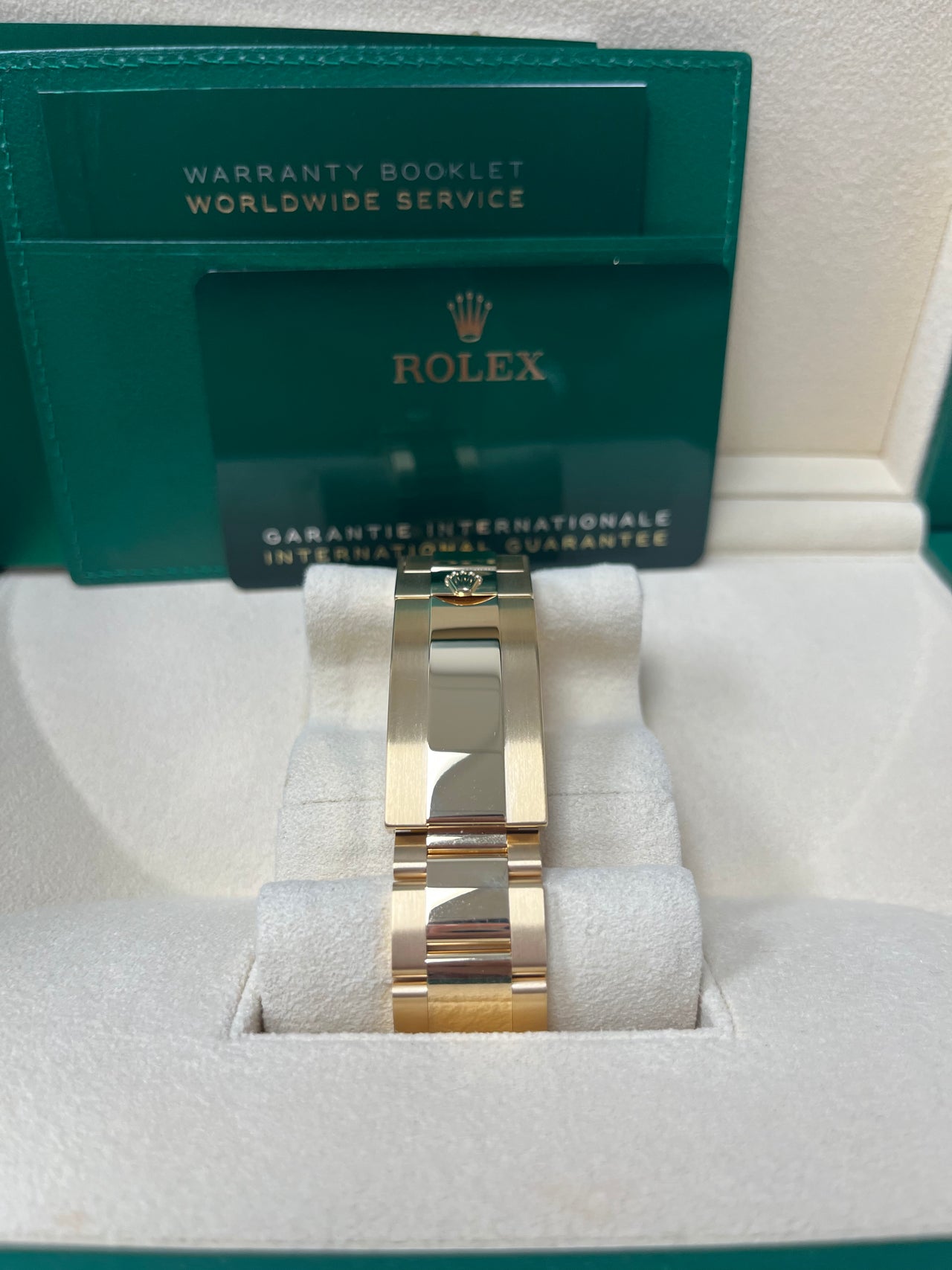 Rolex Yellow Gold Submariner Date Watch - Blue Bezel - Blue Dial - (REF# 126618LB)