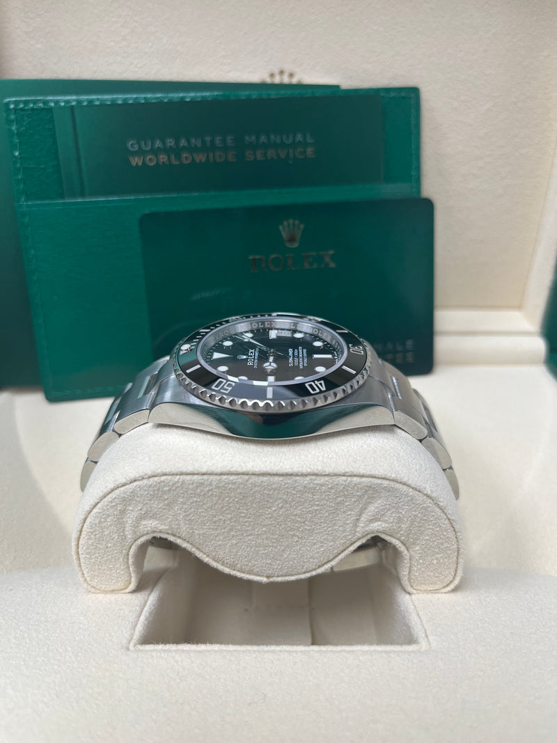Rolex Submariner No Date Black Dial No Date 124060 WatchesOff5th