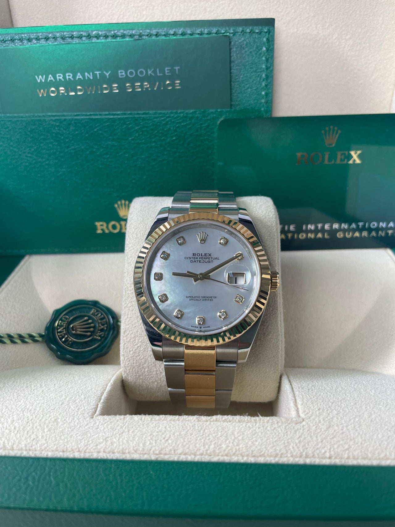 Rolex Datejust 41 Yellow Gold