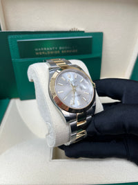 Thumbnail for Rolex Datejust 41 Two-Tone Yellow Gold & Oystersteel - Silver Dial - Index Dial (Ref# 126303)