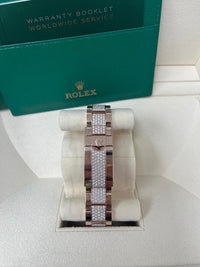 Thumbnail for Rolex Cosmograph Everose Daytona Factory Diamond Rainbow Edition Ref# 116595RBOW)