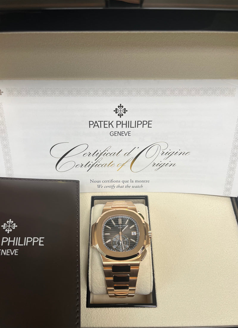 Nautilus 5980 rose discount gold