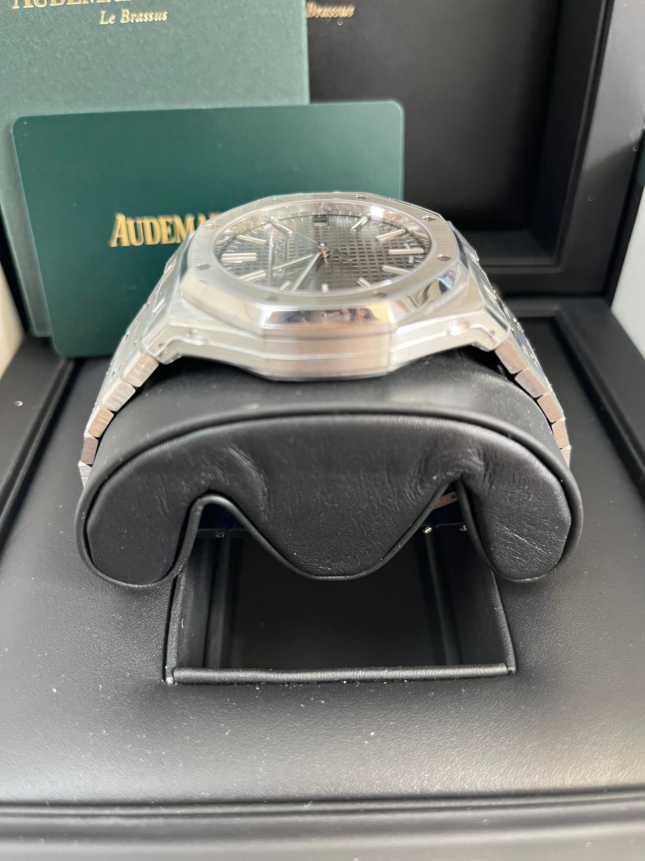 Audemars Piguet ROYAL OAK SELFWINDING "50TH ANNIVERSARY Grey dial 15510ST.OO.1320ST.05