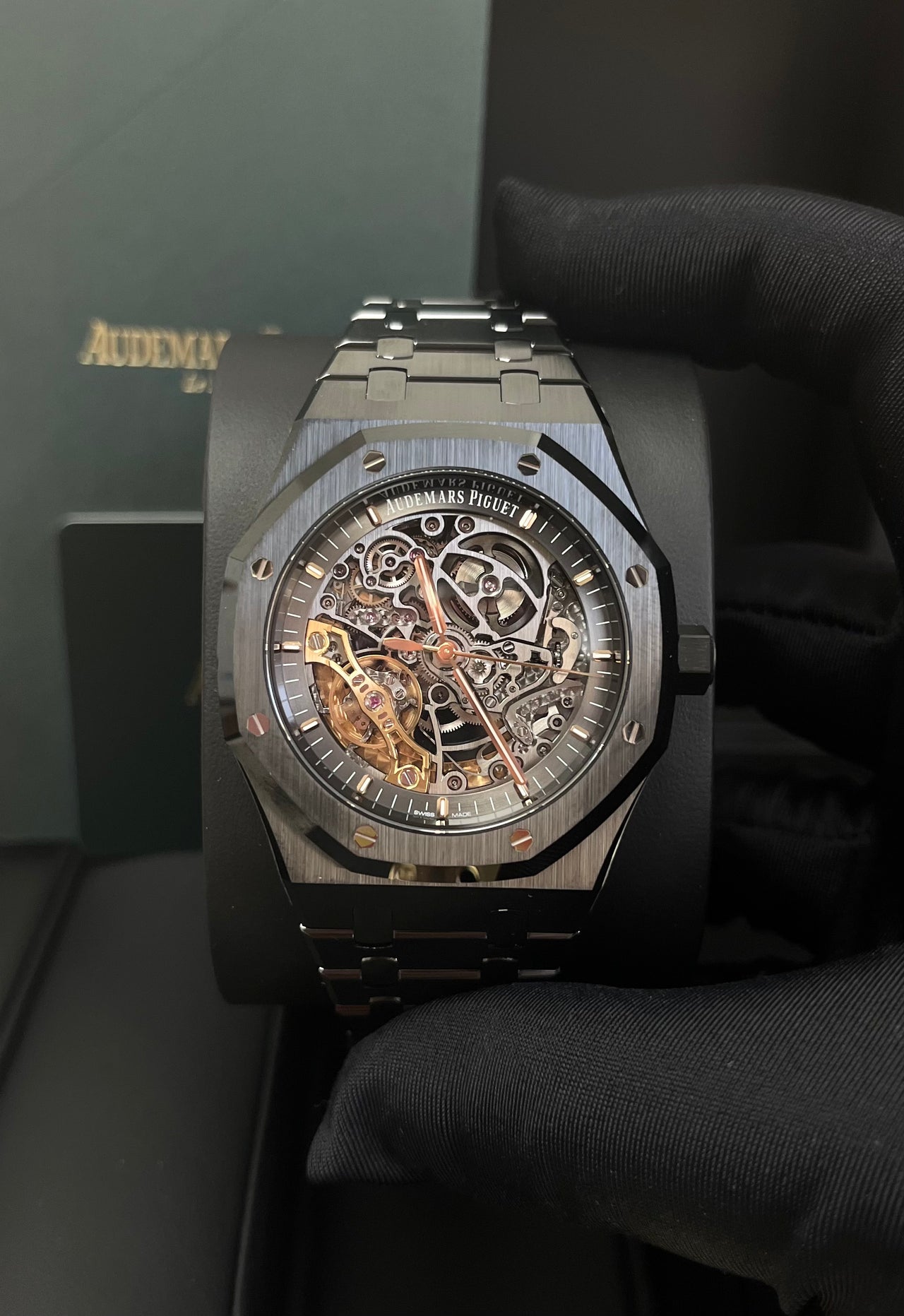 Audemars Piguet Royal Oak Double Balance Wheel Openworked 41mm (Reference # 15416CE.OO.1225CE.01)