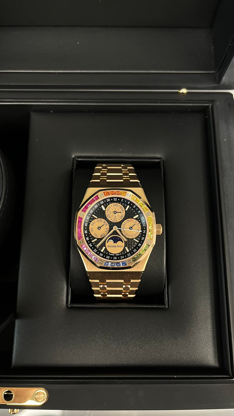 Ap rose sales gold perpetual calendar