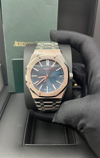 Thumbnail for Audemars Piguet Royal Oak 41mm Stainless Steel Blue Dial 15510ST.OO.1320ST.06