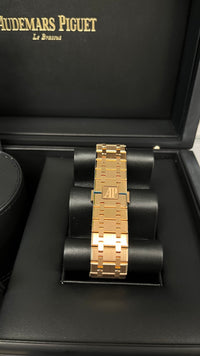 Thumbnail for Audemars Piguet ROYAL OAK Perpetual Calendar Rose Gold Rainbow Limited 20 pieces (Reference 	266140)