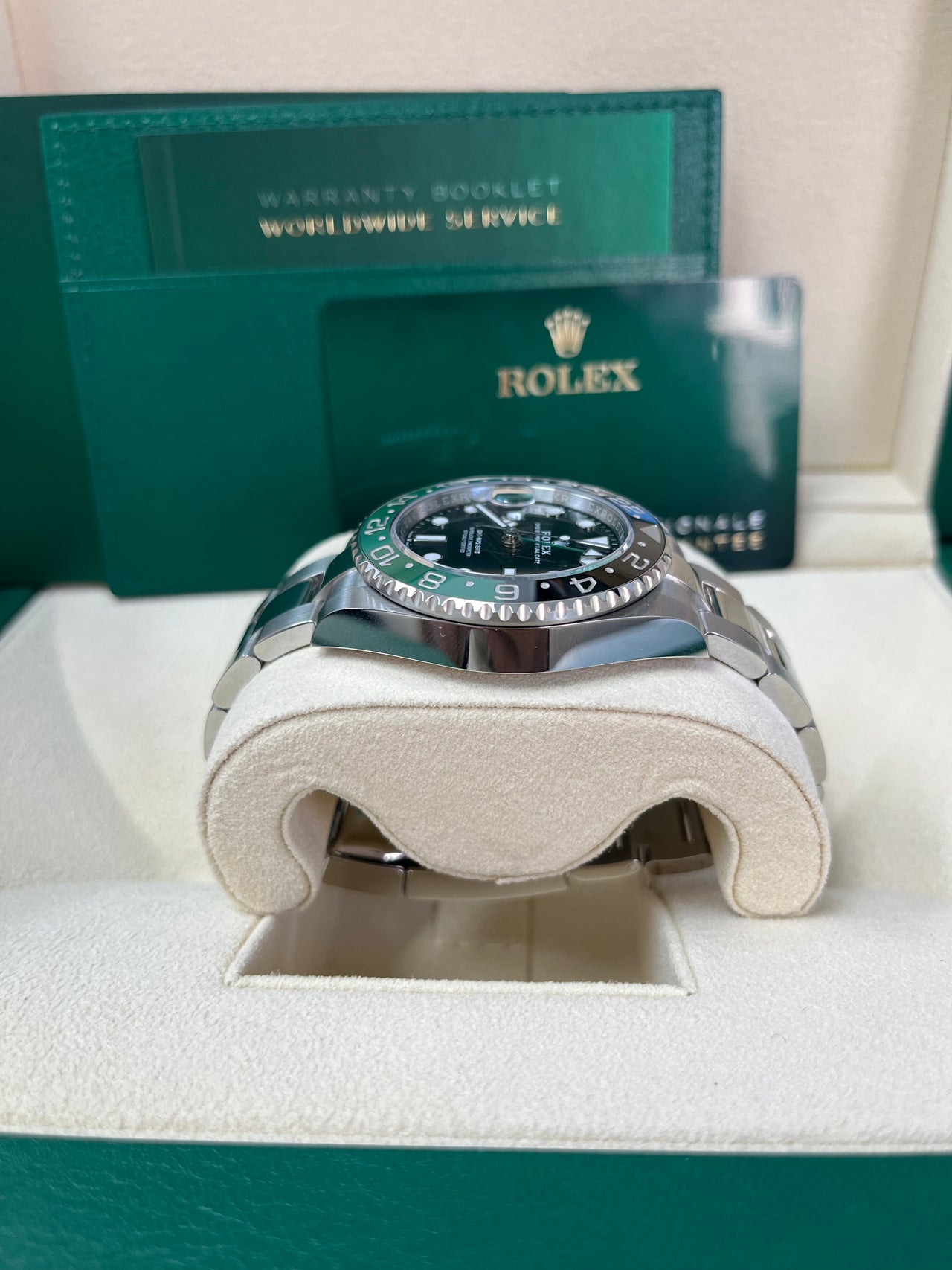 Gmt master ii green sale