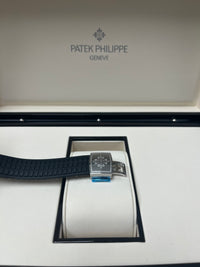 Thumbnail for Patek Philippe Aquanaut Luce Black Dial Steel Case With Diamonds (Ref# 5267/200A-001)