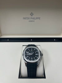 Thumbnail for Patek Philippe Aquanaut Luce Black Dial Steel Case With Diamonds (Ref# 5267/200A-001)