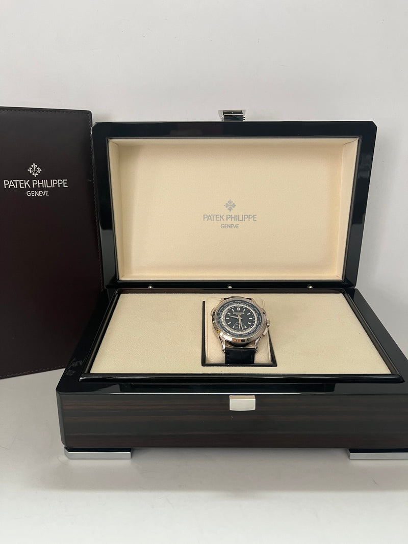 Patek Philippe World Time Complicated Chronograph White Gold/ Blue Dial (Ref#5930G-010)