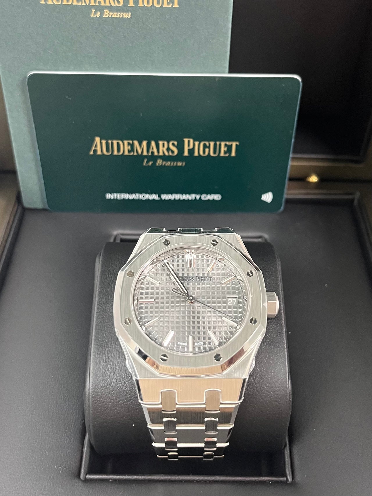 Audemars Piguet Royal Oak "50th Anniversary" 37mm Grey Dial Reference 15550ST.OO.1356ST.03