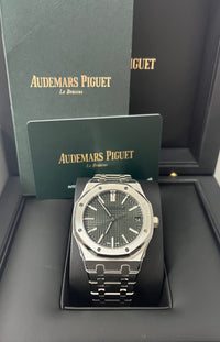 Thumbnail for Audemars Piguet Royal Oak Selfwinding 41 mm Stainless Steel Green Dial 15510ST.OO.1320ST.09