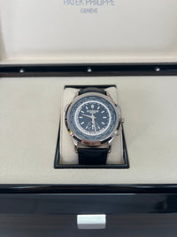 Thumbnail for Patek Philippe World Time Complicated Chronograph White Gold/ Blue Dial (Ref#5930G-010)