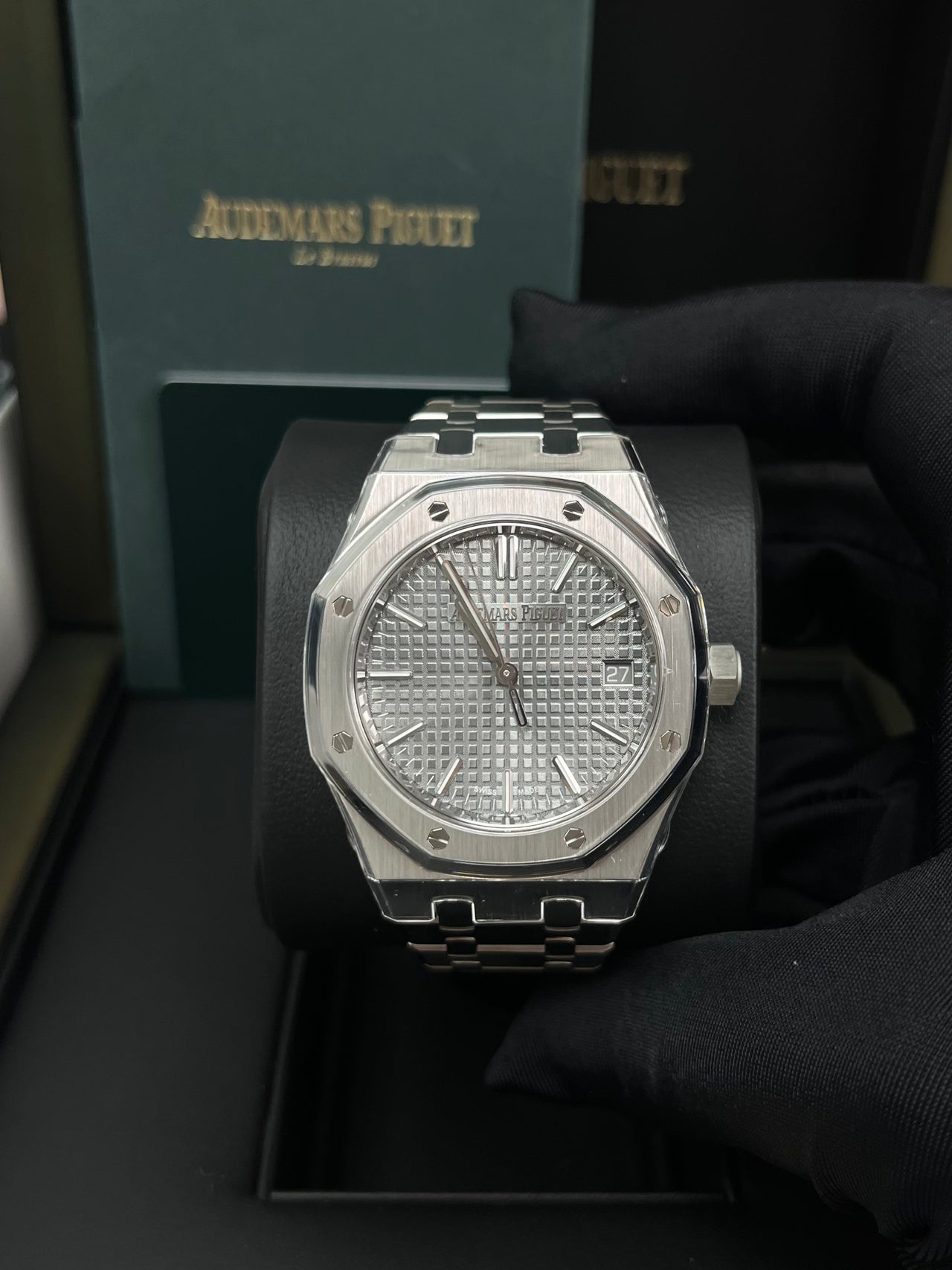 Audemars Piguet Royal Oak "50th Anniversary" 37mm Grey Dial Reference 15550ST.OO.1356ST.03