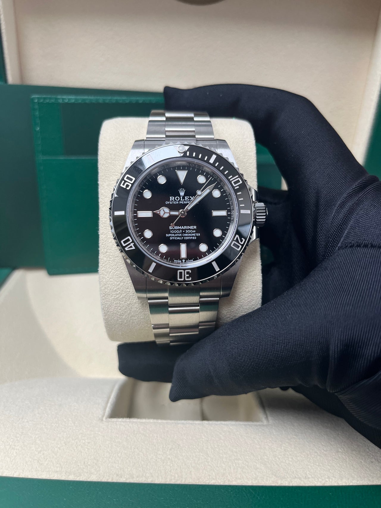 Rolex Submariner (No Date) Black Dial No Date 124060