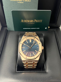 Thumbnail for Audemars Piguet Royal Oak Selfwinding 2023 Release ROYAL OAK SELFWINDING Rose Gold Blue Dial 41mm 15510OR.OO.1320OR.03