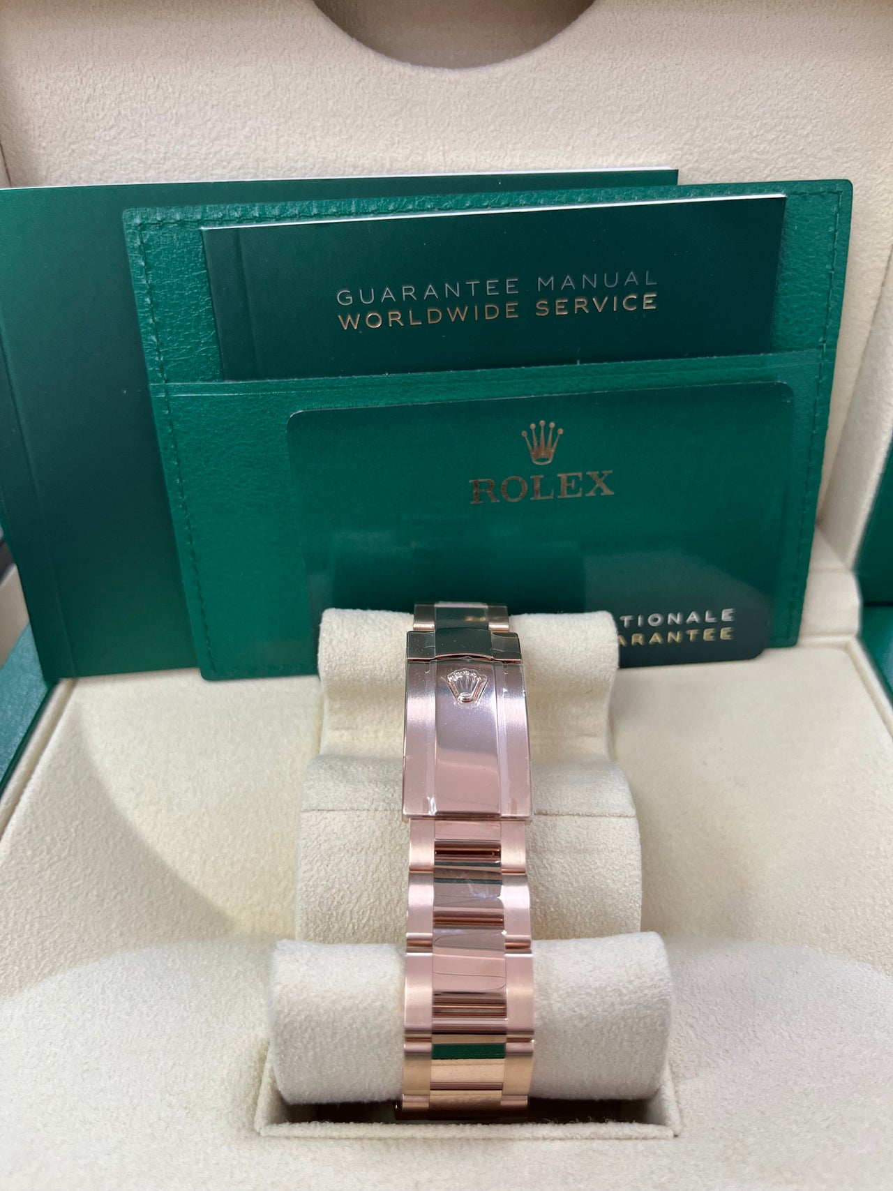 Rolex Sky-Dweller Rose Gold - Dark Rhodium Index Dial - Oyster Bracelet (Ref# 326935)