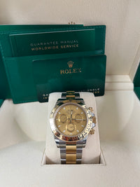 Thumbnail for Rolex Daytona Yellow Rolesor Cosmograph Daytona 40 Watch - Champagne Index Dial 116503