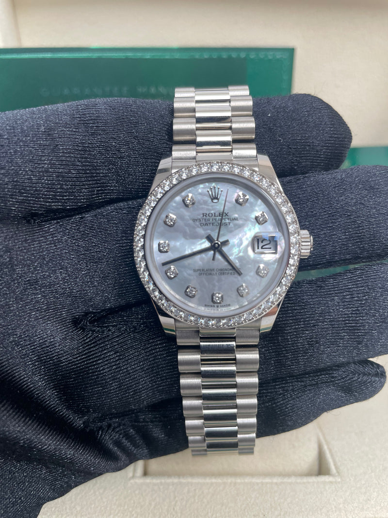 Rolex datejust sales 31 with diamonds