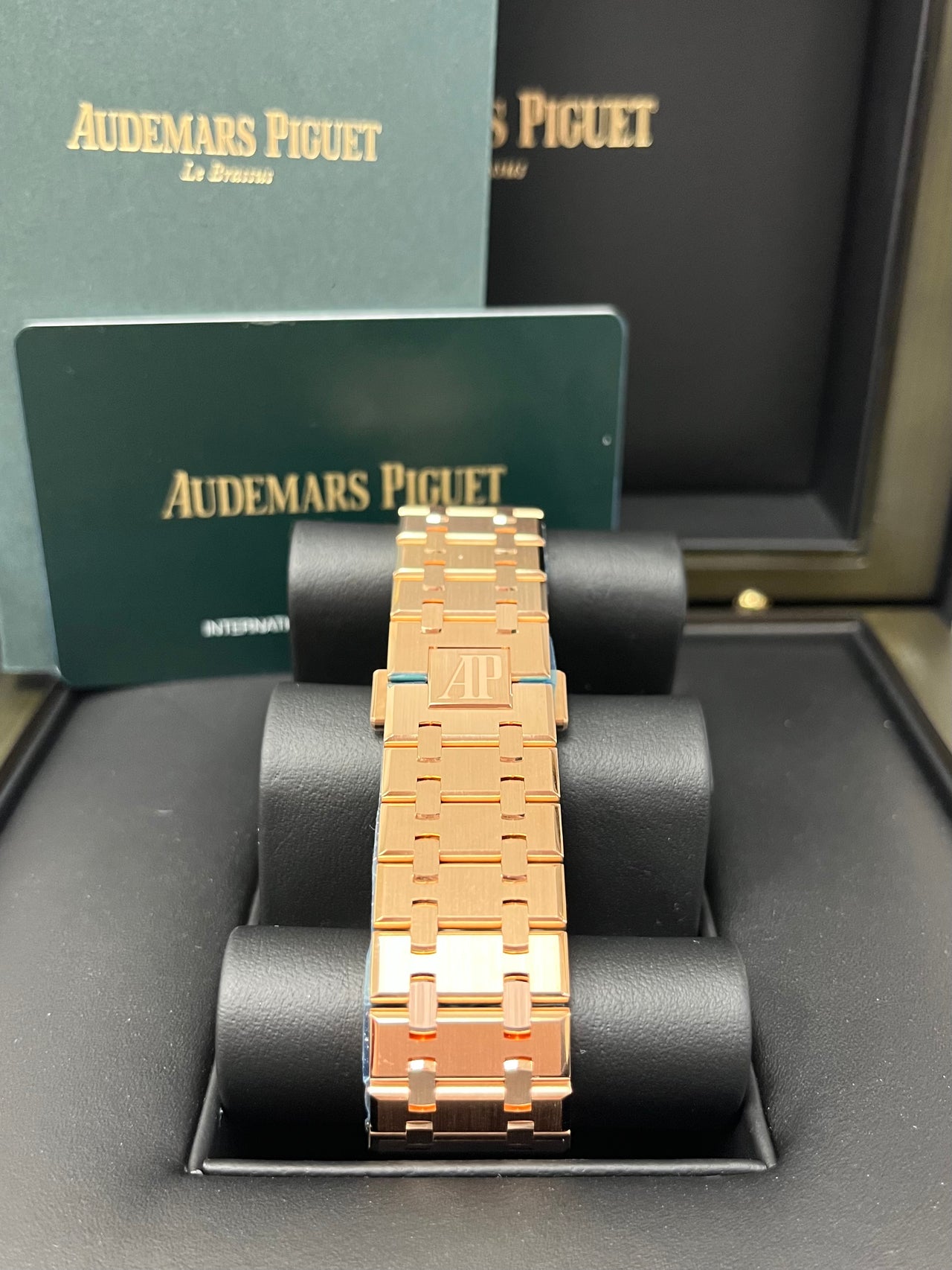 Audemars  Piguet Royal Oak Chronograph 41mm Rose Gold Green Dial 26240or.oo.1320or.08